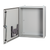 nVent Hoffman A60H36DLP3PT Continuous Hinge Enclosure with 3-Point Latch Type 4, 60x36x12, Gray, Mild Steel