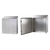 nVent Hoffman CSD20208SSST Concept Sloped Top Wallmount 1/4-Turn Latch Type 4X, 20x20x8, Brushed, SS 304