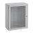 nVent Hoffman CSD24248WLG Concept Window-Door Enclosure, 24.00x24.00x8.00, Lt Gray, Steel