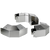 nVent Hoffman CTS66EFCO90SS 90-Degree Elbow CT Top Cover Sloped Outward with Tabs, 6.00x6.00, Brushed, SS304