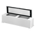nVent Hoffman F4412FG Wiring Trough NEMA Type 12 and 3R, 4.00x4.00x12.00, Gray, Fiberglass