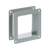 nVent Hoffman F44WN6 Nipple Feed-Through Wireway, 4.00x4.00x6.00, Gray, Mild Steel