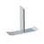 nVent Hoffman F66BB3C Barrier Kit 3-Compartment, fits 6.00x6.00, Gray, Steel