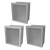 nVent Hoffman VJB2016W VJB Flat Cover Bonded Window Type 4X, 21.32x17.32x11.57, Lt Gray, FRP, W