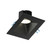 LD3S-5CCT-5SSL-BK - 5" Square 30¡ Sloped Regressed LED 15W 5CCT Black 38¡ 1220-1400 lm Type IC Air-Tight Wet CRI 90+ - Lotus LED Lights