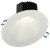 LD3R-3018K-4RSL-WH - 4" Round 30¡ Sloped Regressed LED 15W Dim to Warm 30-18K White 38¡ 1280 lm Type IC Air-Tight Wet CRI 90+ - Lotus LED Lights