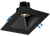 LSG3-5CCT-5SSL-BK - 5" 30¡ Sloped Square Regressed Gimbal 7.5W 5CCT LED Black 38¡ Type IC Air-Tight Wet CRI 90+ - Lotus LED Lights