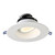 LRG6-30K-HO-WH - 6" Round Regressed Gimbal HO 18W LED 3000K White 38¡ 1550 lm Type IC Air-Tight Wet ES CRI 90+ - Lotus LED Lights