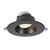LRG6-27K-HO-BK - 6" Round Regressed Gimbal HO 18W LED 2700K Black 38¡ 1500 lm Type IC Air-Tight Wet ES CRI 90+ - Lotus LED Lights
