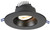 LRG6-3018K-BK - 6" Round Regressed Gimbal 15W Dim To Warm 30-18K Black 38¡ Type IC Air-Tight Wet CRI 90+ - Lotus LED Lights