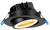LL4G-3018K-HO-BK - 4" Round Eyeball Gimbal HO 15W LED Dim To Warm 30-18K Black 38¡ Type IC Air-Tight Wet CRI 90+ - Lotus LED Lights
