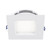 LL6SR-30K-WH - 6" Square Regressed Plenum 18W LED 3000K White 95¡ 1200 lm Type IC Air-Tight Wet ES CRI 90+ - Lotus LED Lights