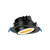 LL4G-30K-BK - 4" Round Eyeball Gimbal 11.4W LED 3000K Black 38¡ 1000 lm Type IC Air-Tight Wet ES CRI 90+ - Lotus LED Lights