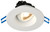 LRG3-30K-WH - 3" Round Regressed Gimbal 7.5W LED 3000K White 38¡ 600 lm Type IC Air-Tight Wet ES CRI 90+ - Lotus LED Lights