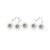 5P-AD108-4K-WH - 5 Pack Mini Puck White 1" LED 12V 1W 4000K 70 lm per Puck Without Connectors - Lotus LED Lights