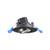 LL2G-27K-BK - 2" Round Eyeball Gimbal 5W LED 2700K Black 24¡ 380 lm Type IC Air-Tight Wet ES CRI 90+ - Lotus LED Lights
