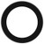LBL-6CRT-B - 6" Black Round Trim Cover for TP120-347-RT6-C-DIM-G1-ES - Lotus LED Lights