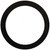 GR6-BK - Goof Ring Round Black for 6" Models OD 7_" - Lotus LED Lights