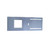 MP-SQ-24 - 2" - 4" Square Hole 13" Flat Plate - Lotus LED Lights