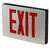 Best Lighting Products KXTEU3RBA2C-277 Die-Cast Aluminum Exit Sign, Universal Face, Red Letter, AC Only