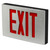 Best Lighting Products KXTEU3RBA2C-277-TP Die-Cast Aluminum Exit Sign, Universal Face, Red Letter, AC Only, Tamper Proof