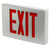 Best Lighting Products KXTEU3RWA2C-120-USA Die-Cast Aluminum Exit Sign, Universal Face, Red Letter, AC Only