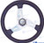 STRG WHEEL 350 MM BLK (GS41140)