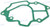 LOWER GASKET, EXHAUST PLATE (PAF60-02010010)