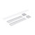 Nora Lighting NLUD-2LOUVAA Louver Accessory Set for NLUD-2334 Aluminum Louver Aluminum End Caps Nora Lighting NLUD-2LOUVAA Louver Accessory Set for NLUD-2334 Aluminum Louver Aluminum End Caps