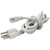 Sunlite 85415-SU 32W 5000K 100-277V Linear LED Slim T8 Strip Light Fixture with Plug - White