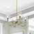 BROOKSIDE 4 LIGHT CHANDELIER