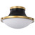 60-7905 - LAFAYETTE 1 LIGHT 14" FLUSH - Nuvo