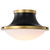 60-7905 - LAFAYETTE 1 LIGHT 14" FLUSH - Nuvo