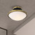 60-7905 - LAFAYETTE 1 LIGHT 14" FLUSH - Nuvo