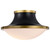 60-7906 - LAFAYETTE 3 LIGHT 18" FLUSH - Nuvo