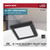 BLINK 8W LED 5" SQUARE BLACK
