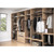 Matte Black Tri-Level Tie Organizer
