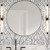 30" x 1" Matte Black Circular Metal Frame mirror | VMIR-METC-30MB | Jeffrey Alexander