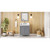 30" Grey Theodora Vanity, White Quartz Vanity Top, undermount rectangle bowl | VKITTHE30GRWQR | Jeffrey Alexander