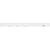 24" Slim Angle Power Strip with USB-A/C, on Right, White | APTUR24-4WWT | Task Lighting