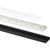 14-1/2" Premium Flat Linear Fixture, Single-White, Fits 18" Wall Cabinet, 580 Lumen/Fixture, 7 Watt, Soft White 3000K, 600 Lm/Ft, Black | LS6PF24V18B07W3 | Task Lighting