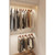 HARDWARE-LCR30-S4-07WBK3 - 30" Lighted Closet Rod - 3000K, Aluminum Profile, Frosted Lens, Black, LCR30-S4-07WBK3 - Task Lighting