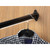 HARDWARE-LCR24-S4-06WBK3 - 24" Lighted Closet Rod - 3000K, Aluminum Profile, Frosted Lens, Black, LCR24-S4-06WBK3 - Task Lighting