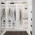 84" Lighted Closet Rod - 4000K, Aluminum Profile, Frosted Lens, White | LCR84-S4-23WWT4 | Task Lighting