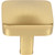 HARDWARE-905BG - Whitlock 1-1/4" Diameter Square Knob, 905BG - Jeffrey Alexander