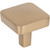 Whitlock 1-1/4" Diameter Square Knob | 905SBZ | Jeffrey Alexander