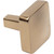 Whitlock 1-1/4" Diameter Square Knob | 905SBZ | Jeffrey Alexander