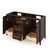 Katara 60" Double Bathroom Vanity Set | VKITKAT60DWLSR | Jeffrey Alexander