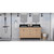 Theodora 60" Double Bathroom Vanity Set | VKITTHE60NOBGR | Jeffrey Alexander
