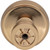 Jules 1-3/8" Diameter Round Knob | 132SBZ | Jeffrey Alexander